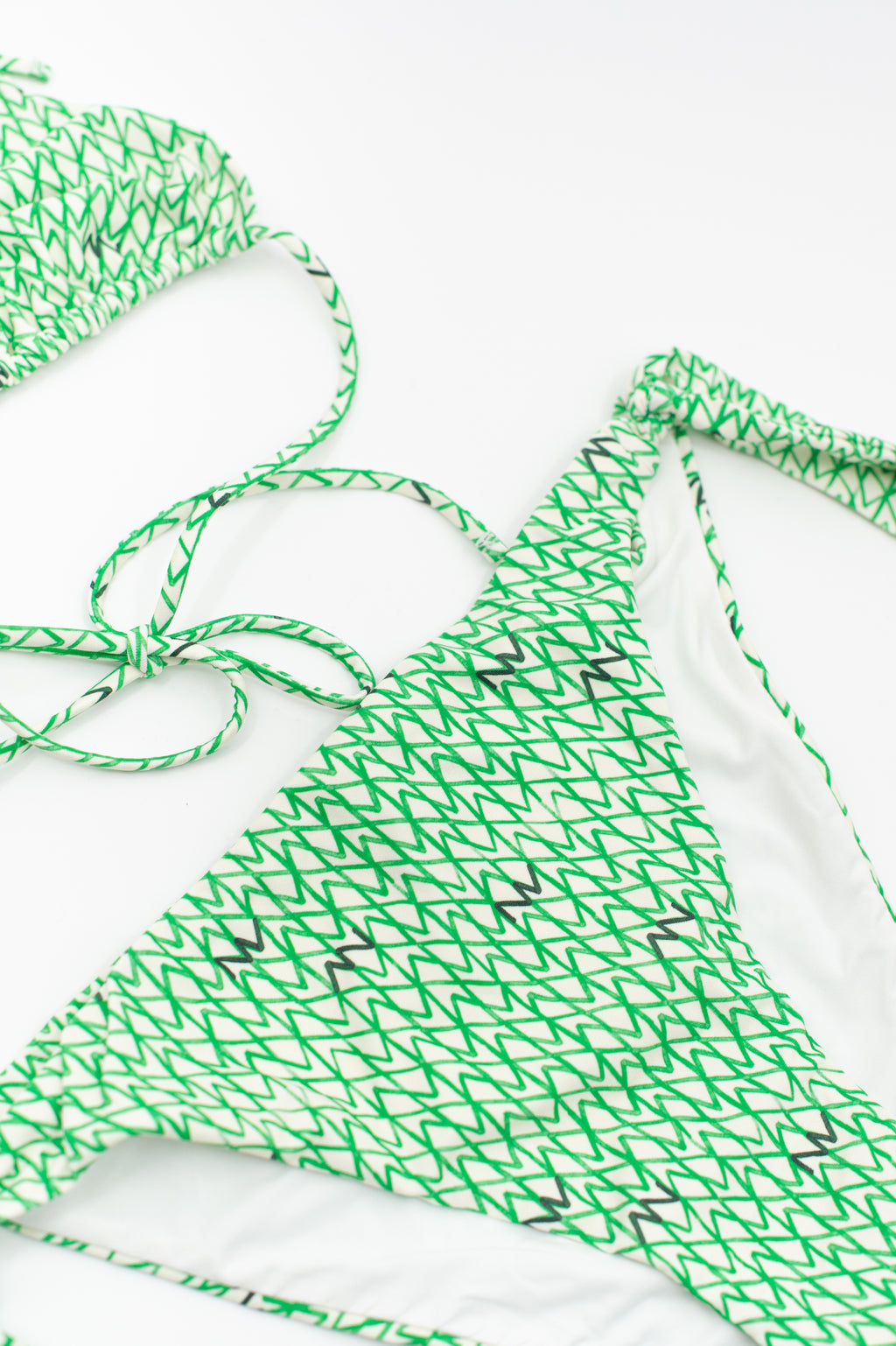 Green bikini