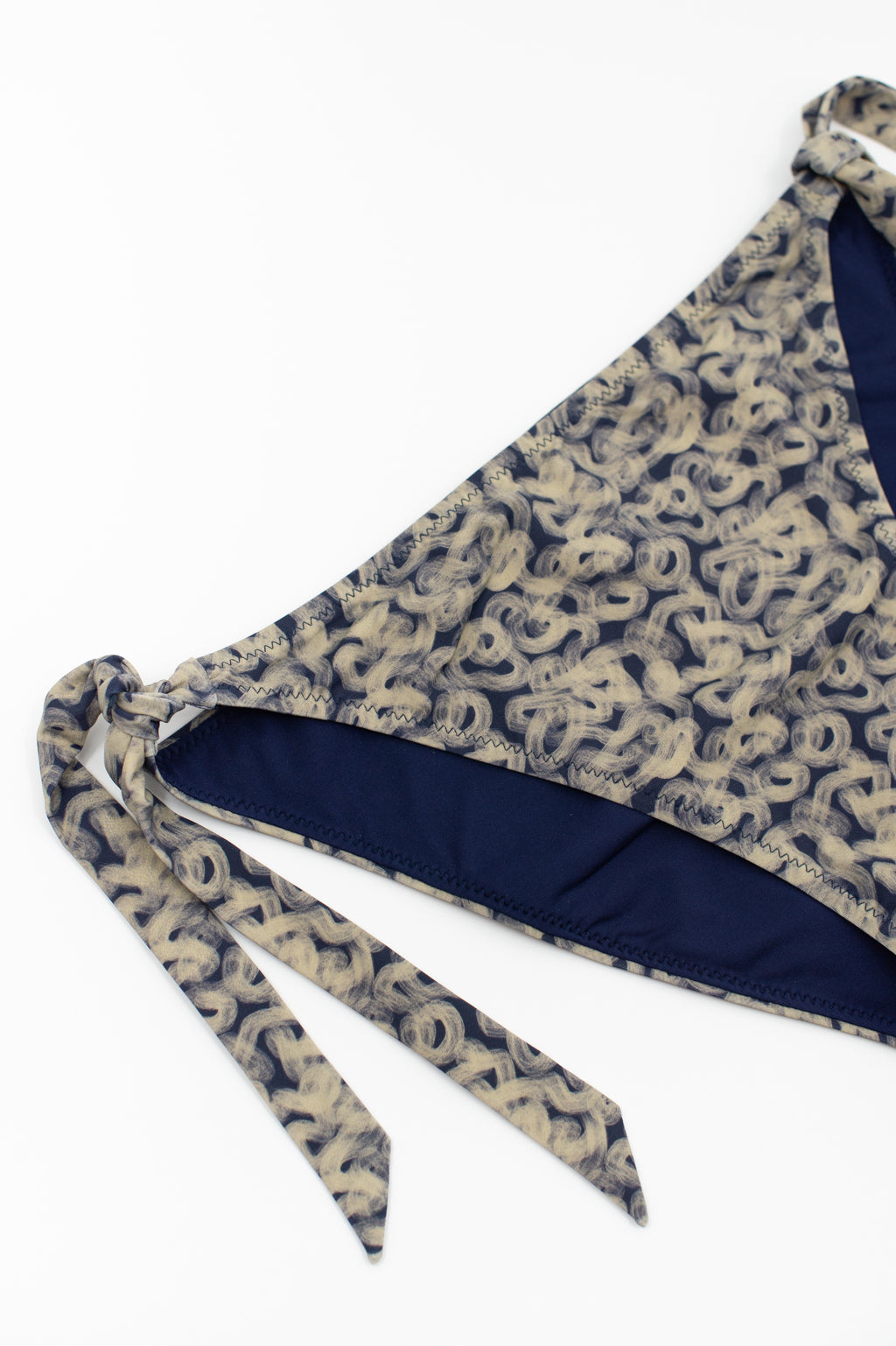 Bikini with Small Medusa Swirl print
