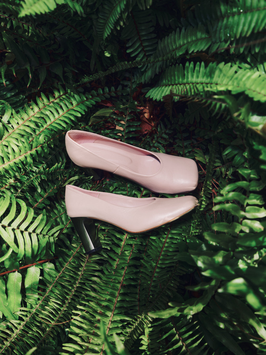 Flume pumps in cameo rose