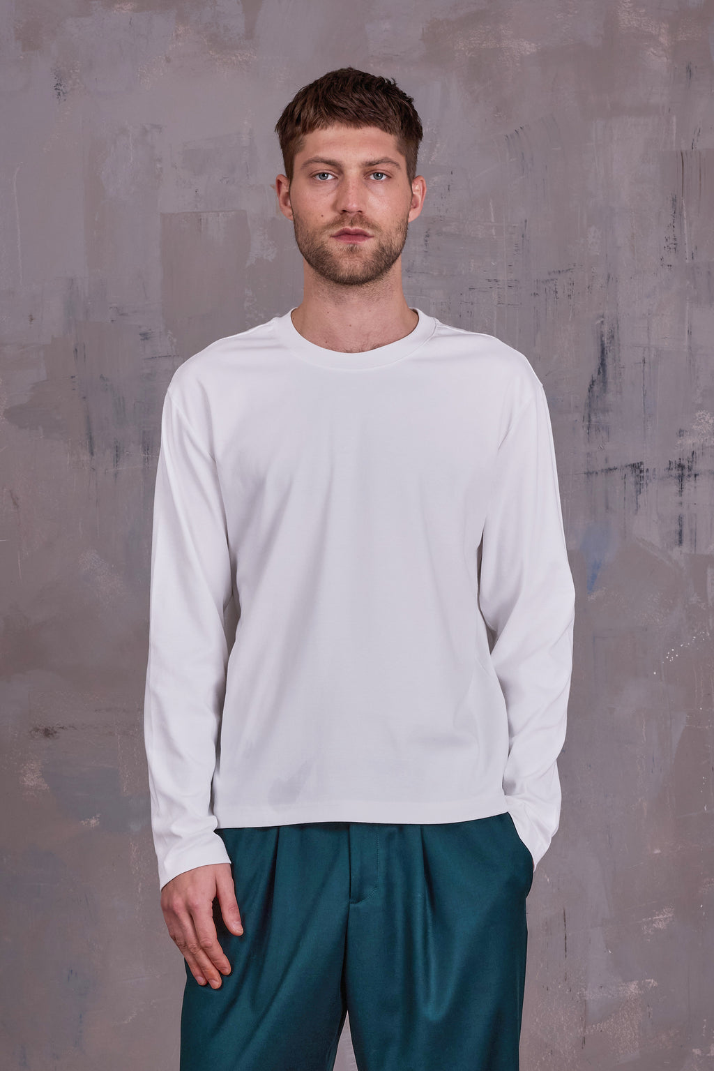 Geoff white T-shirt