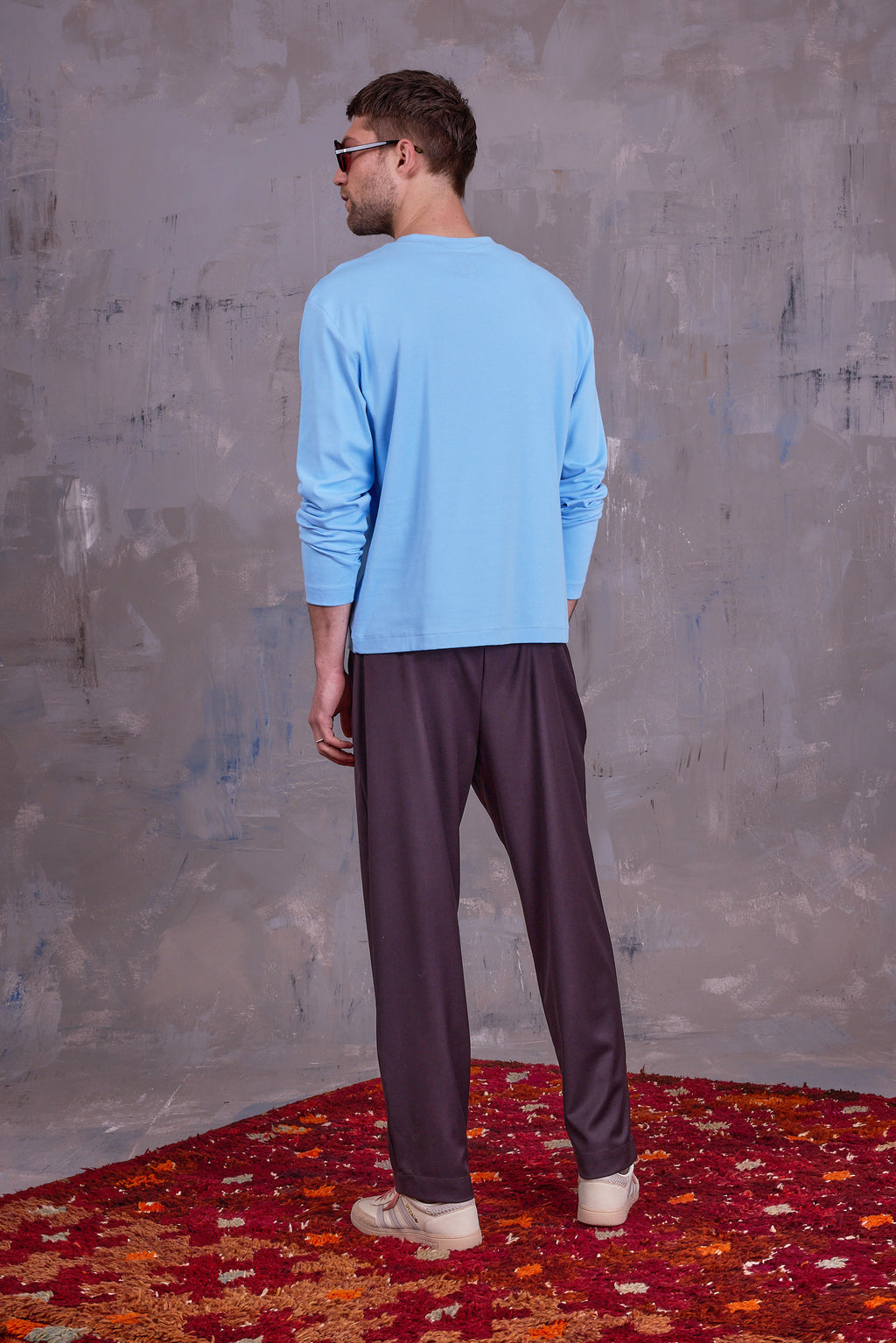 Geoff T-shirt in airy blue