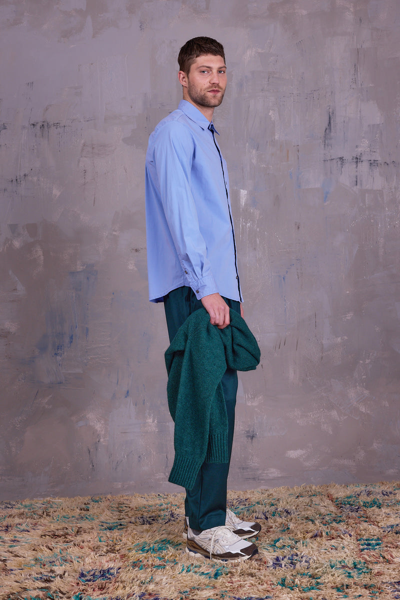 Gerd shirt in lavender blue