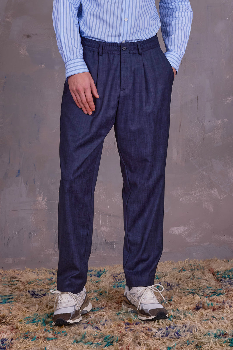 Gijs trousers in deep blue
