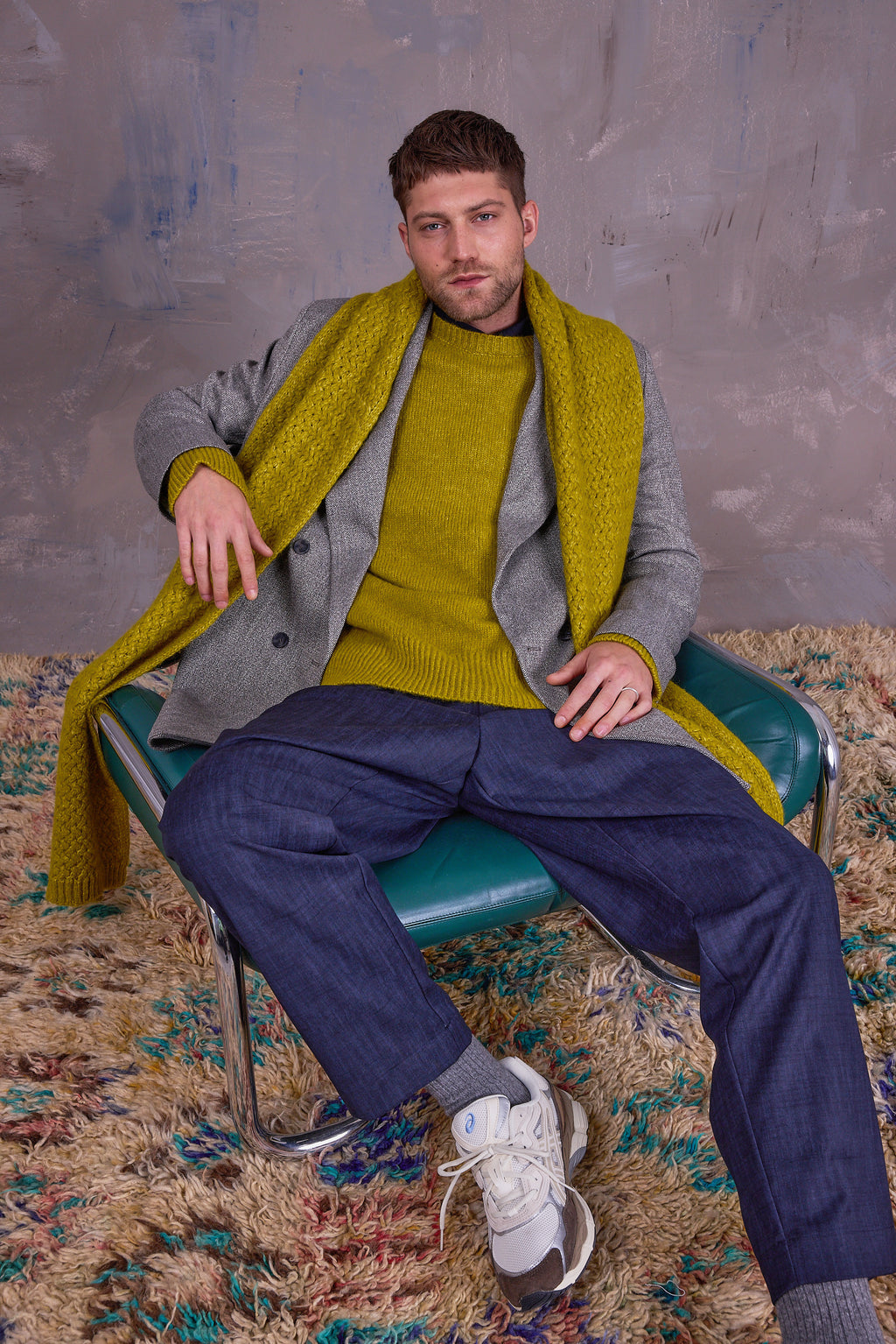 Gijs trousers in deep blue