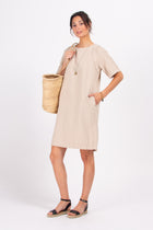 Dara sand dress