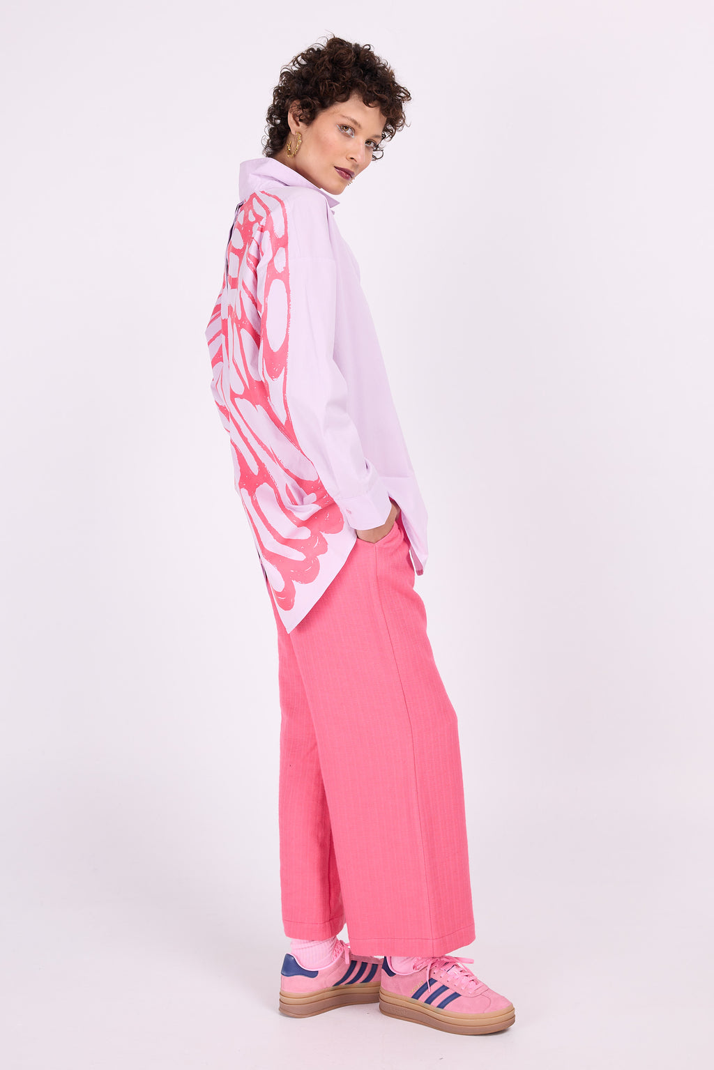 Pantalon rose Dong