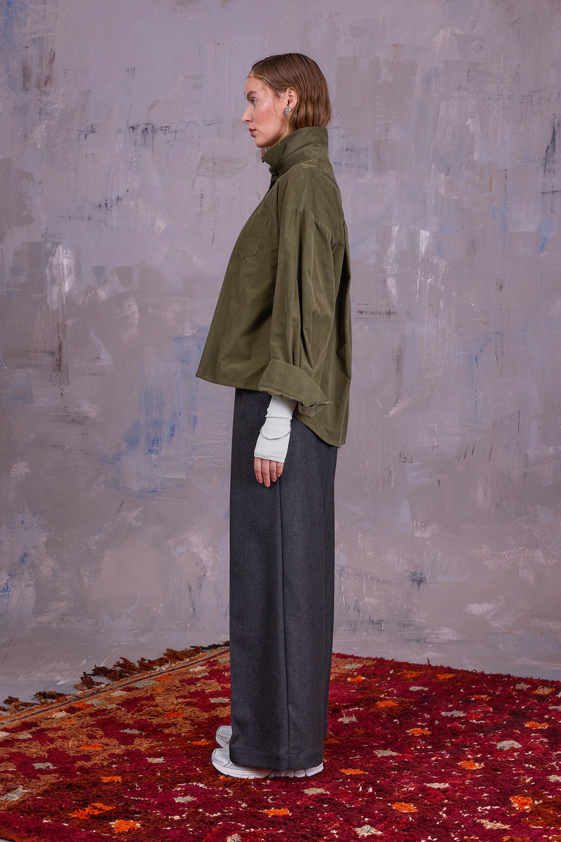 Giola shirt in olive