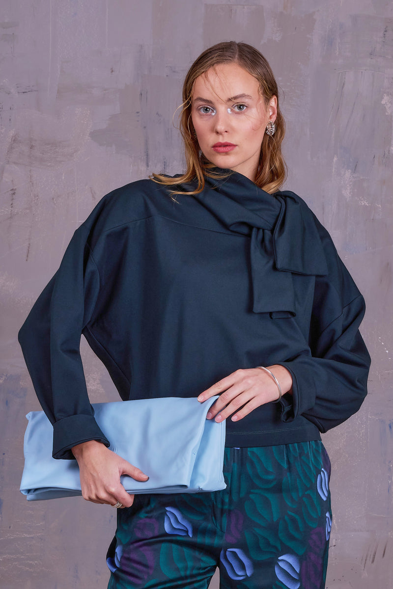 Gertruda sweater in evergreen