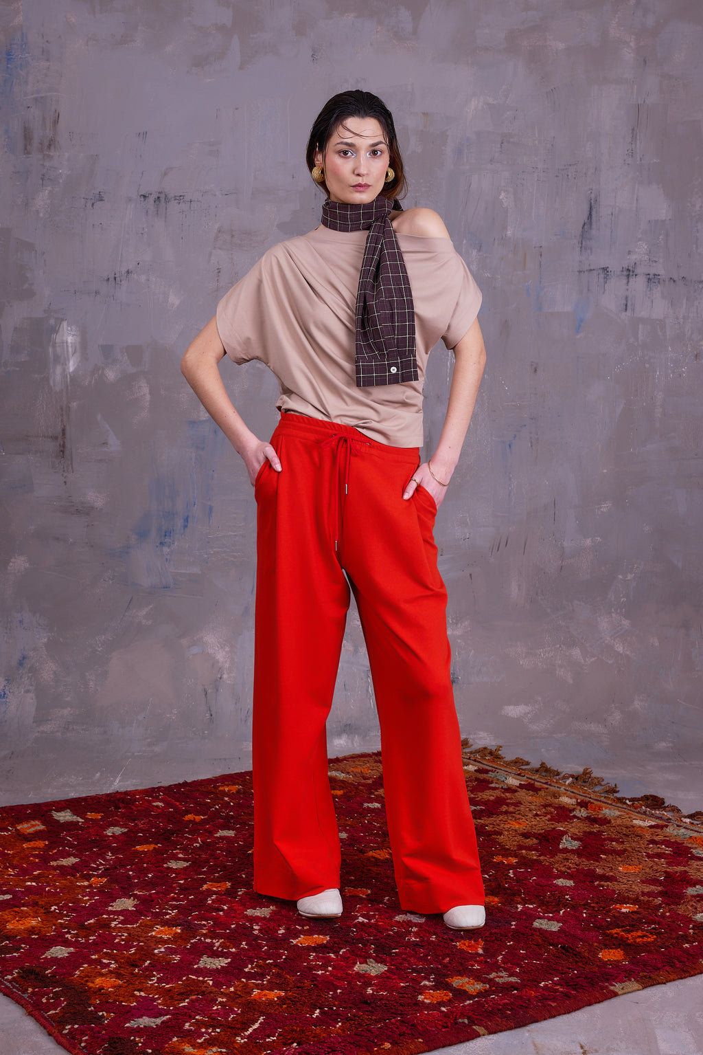 Gaby top in beige