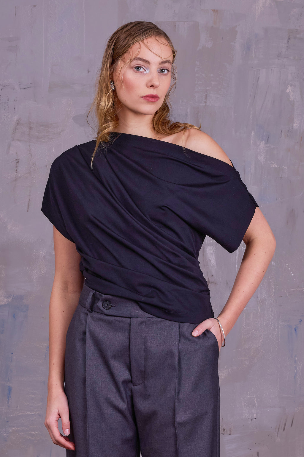 Gaby zwarte top