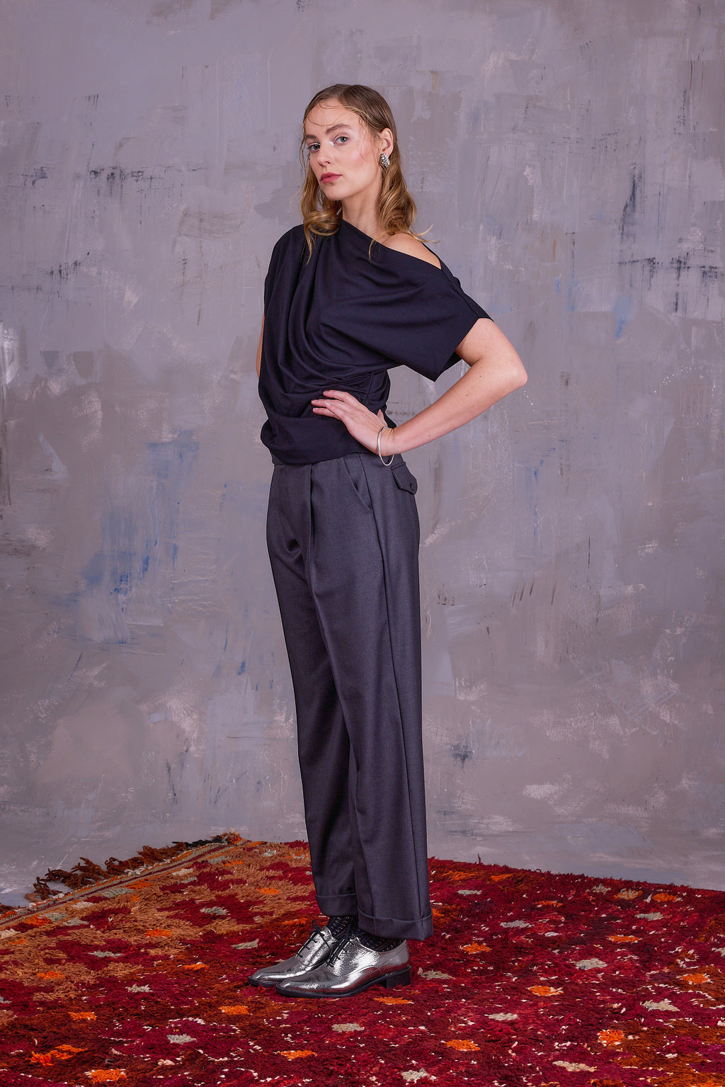 Gaby zwarte top
