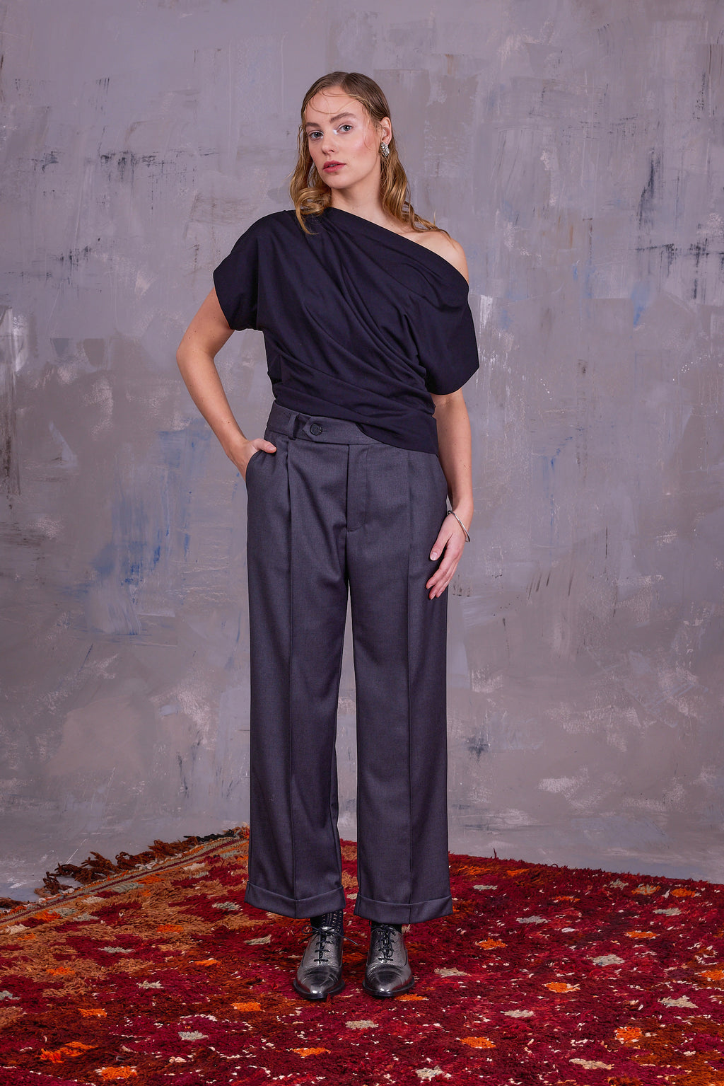 Gaby zwarte top