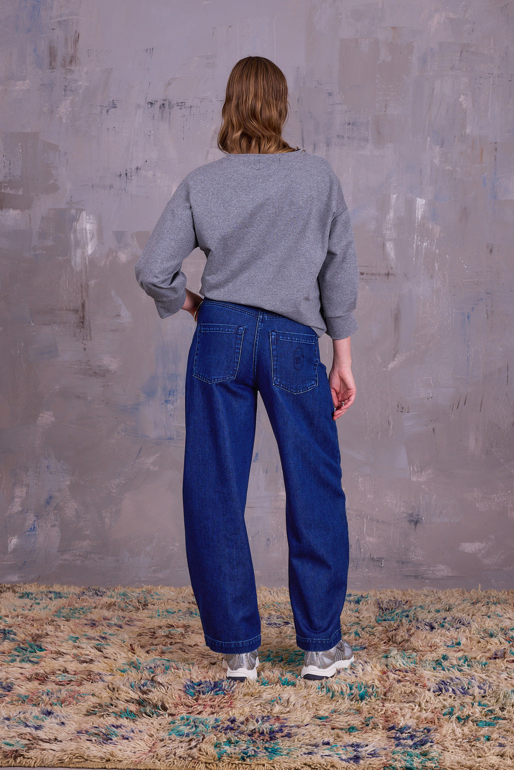 Cava sweater in cloudy grey