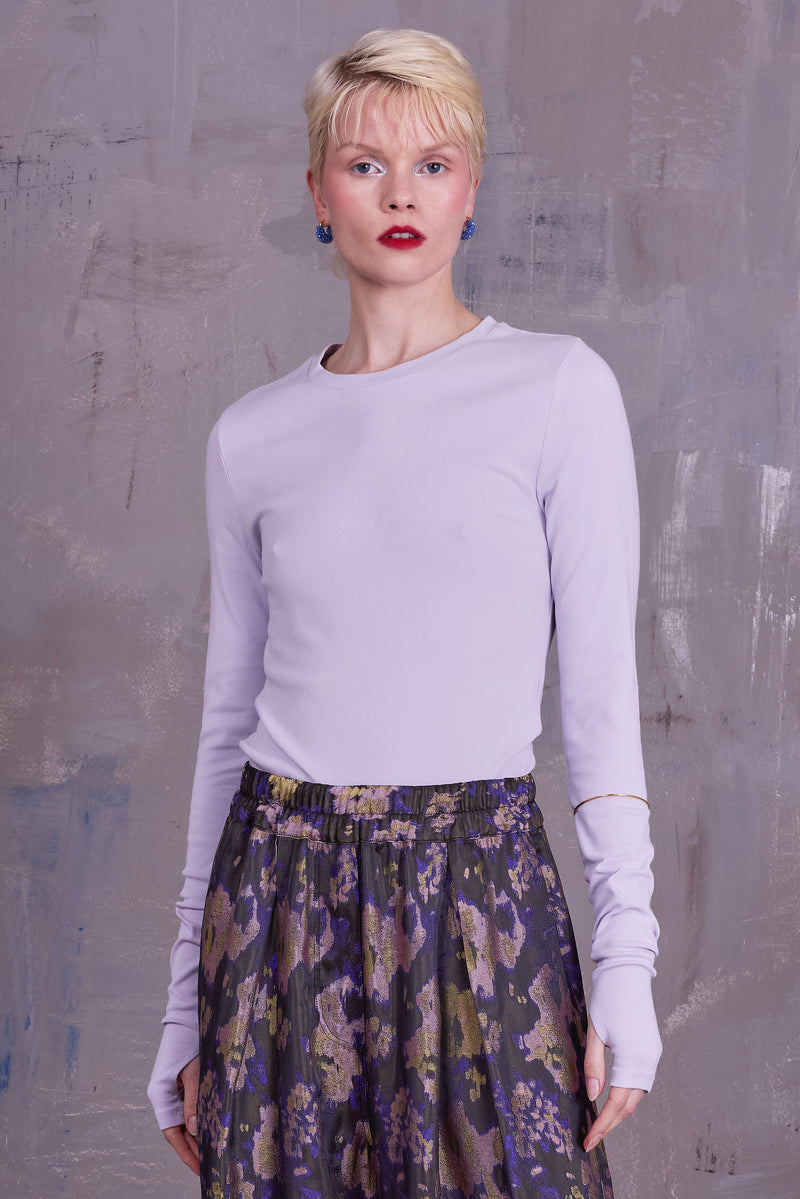 Gennis T-shirt in orchid hush