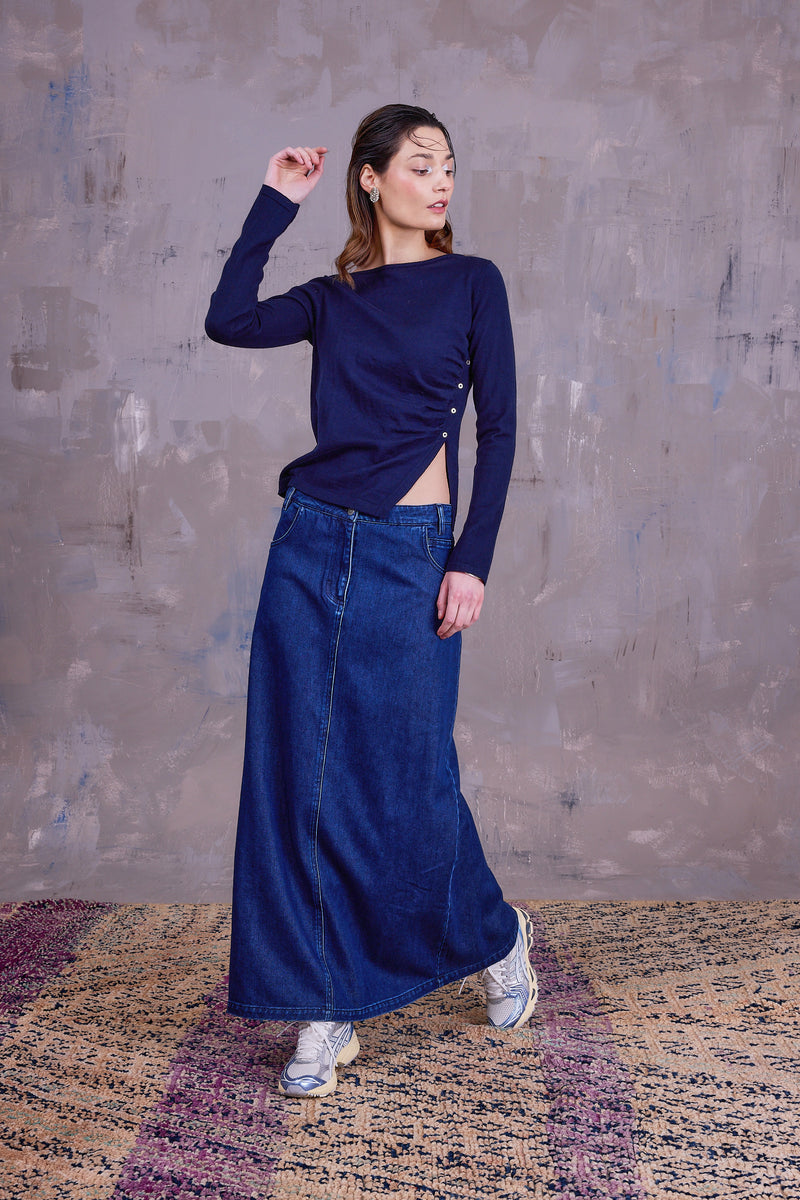 Jupe en jean Gwendolyn