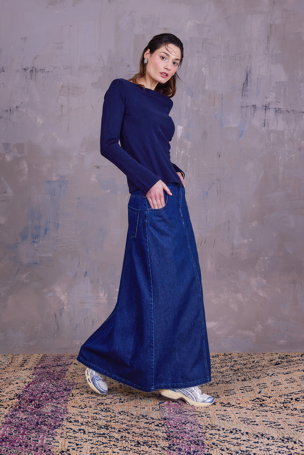 Gwendolyn skirt in denim