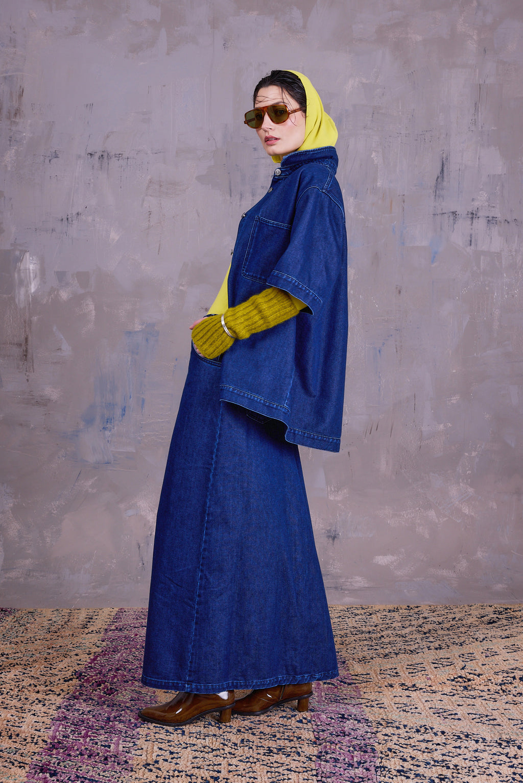 Gwendolyn skirt in denim