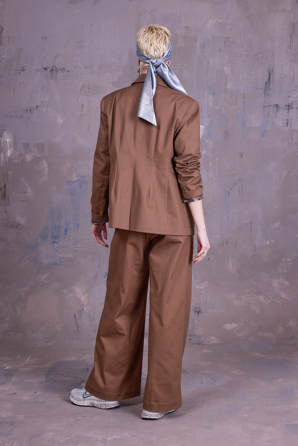 Davos blazer in red clay