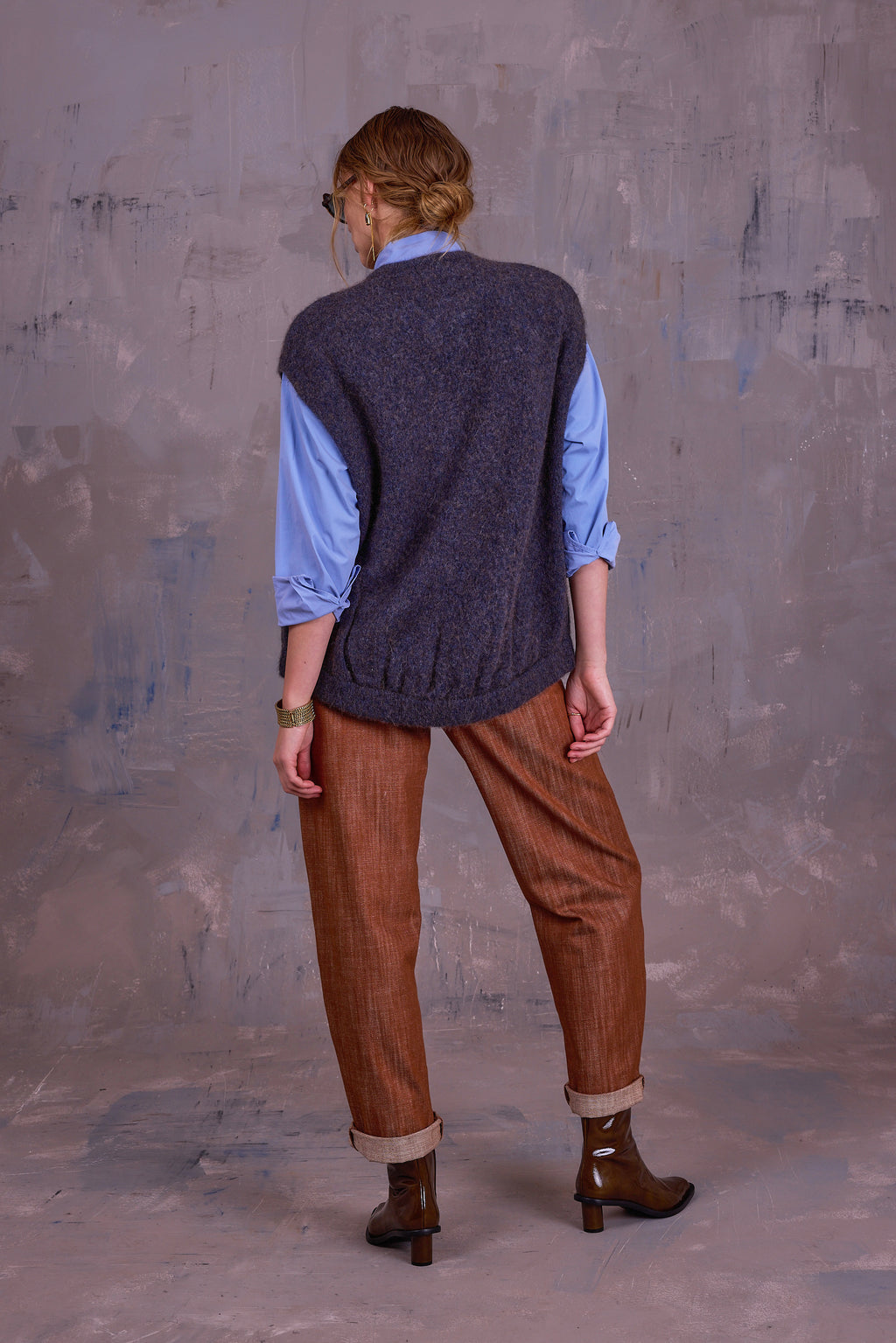 Golden vest in yak