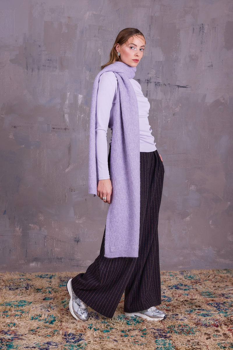 Goa scarf in lilac