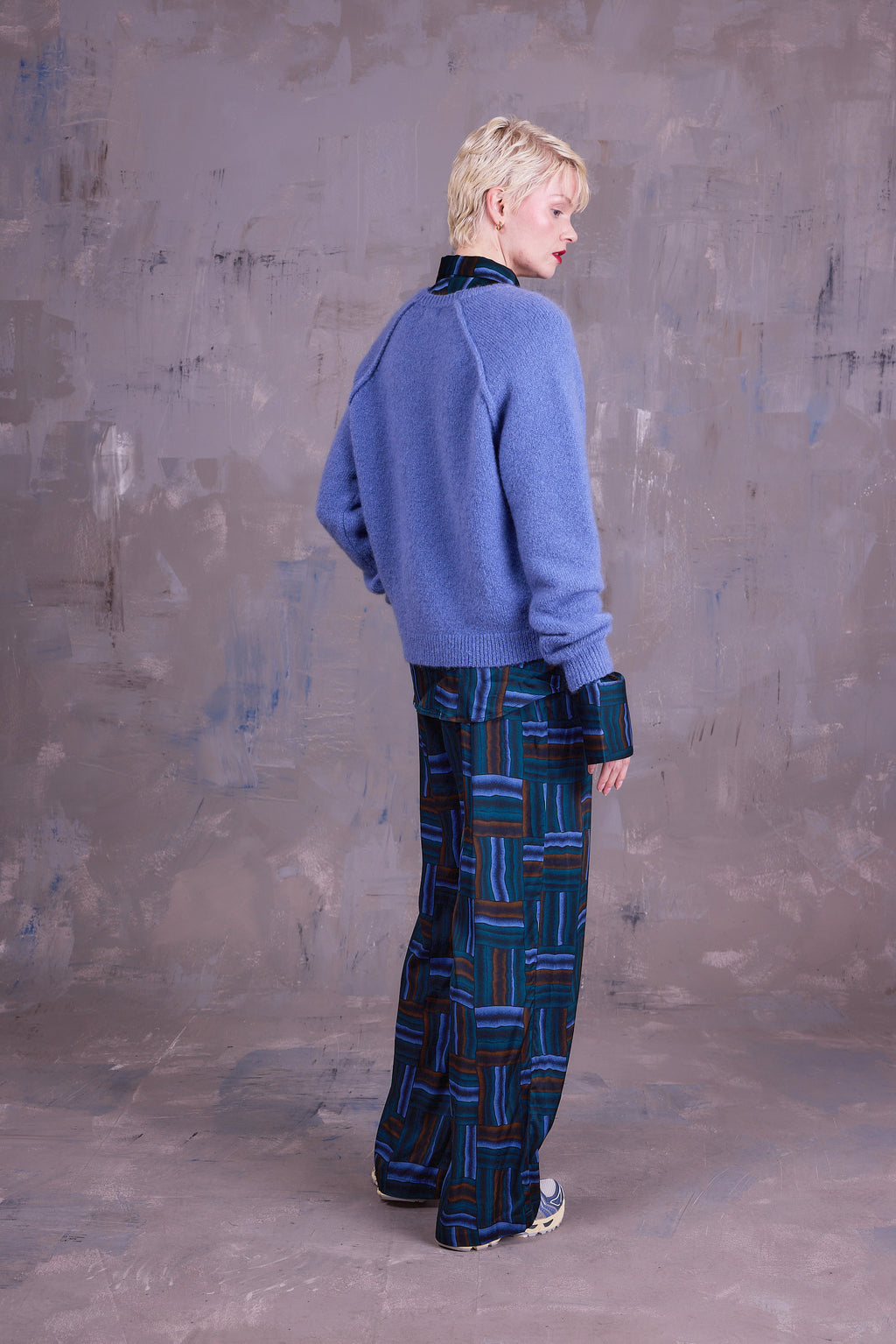 Gilke trui in madonna blue