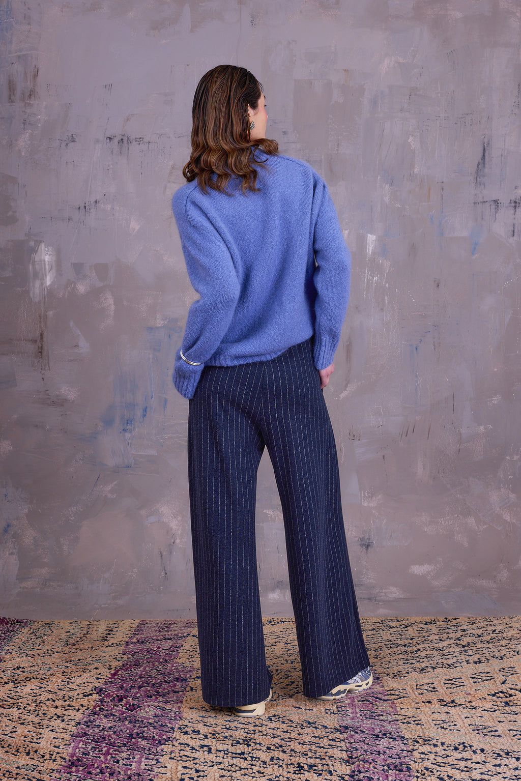 Glasgow trui in madonna blue