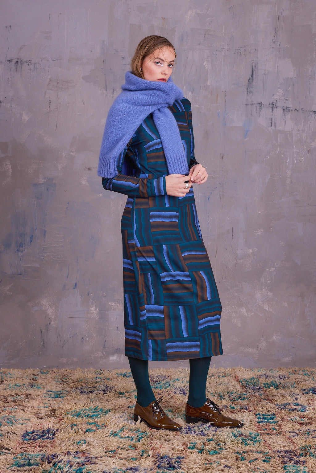 Glasgow trui in madonna blue