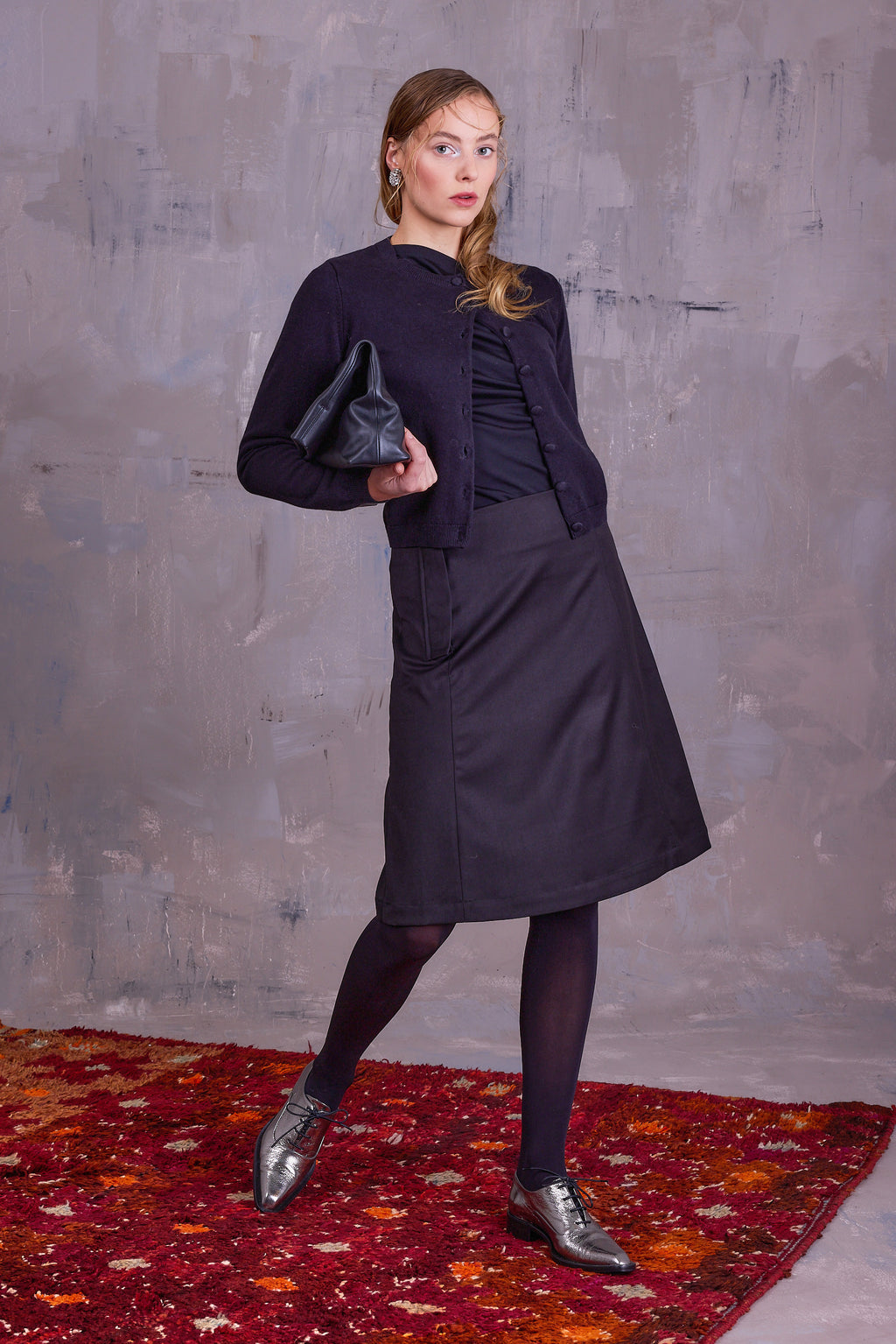 Grace zwarte cardigan