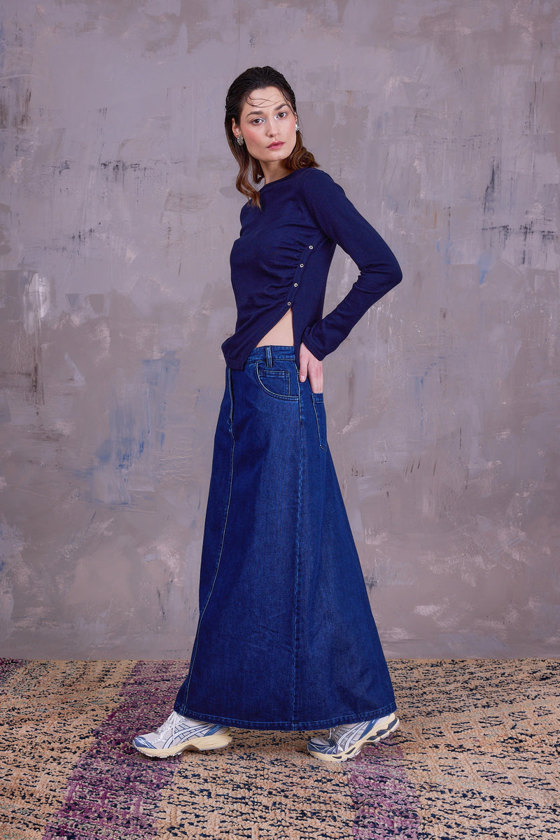 Garciela sweater in dark navy