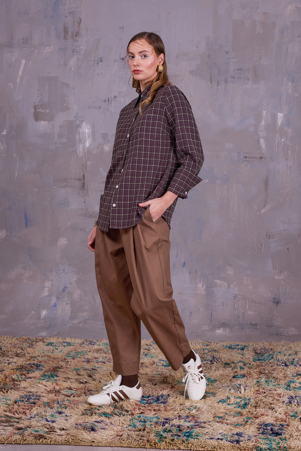 George trousers in mocha