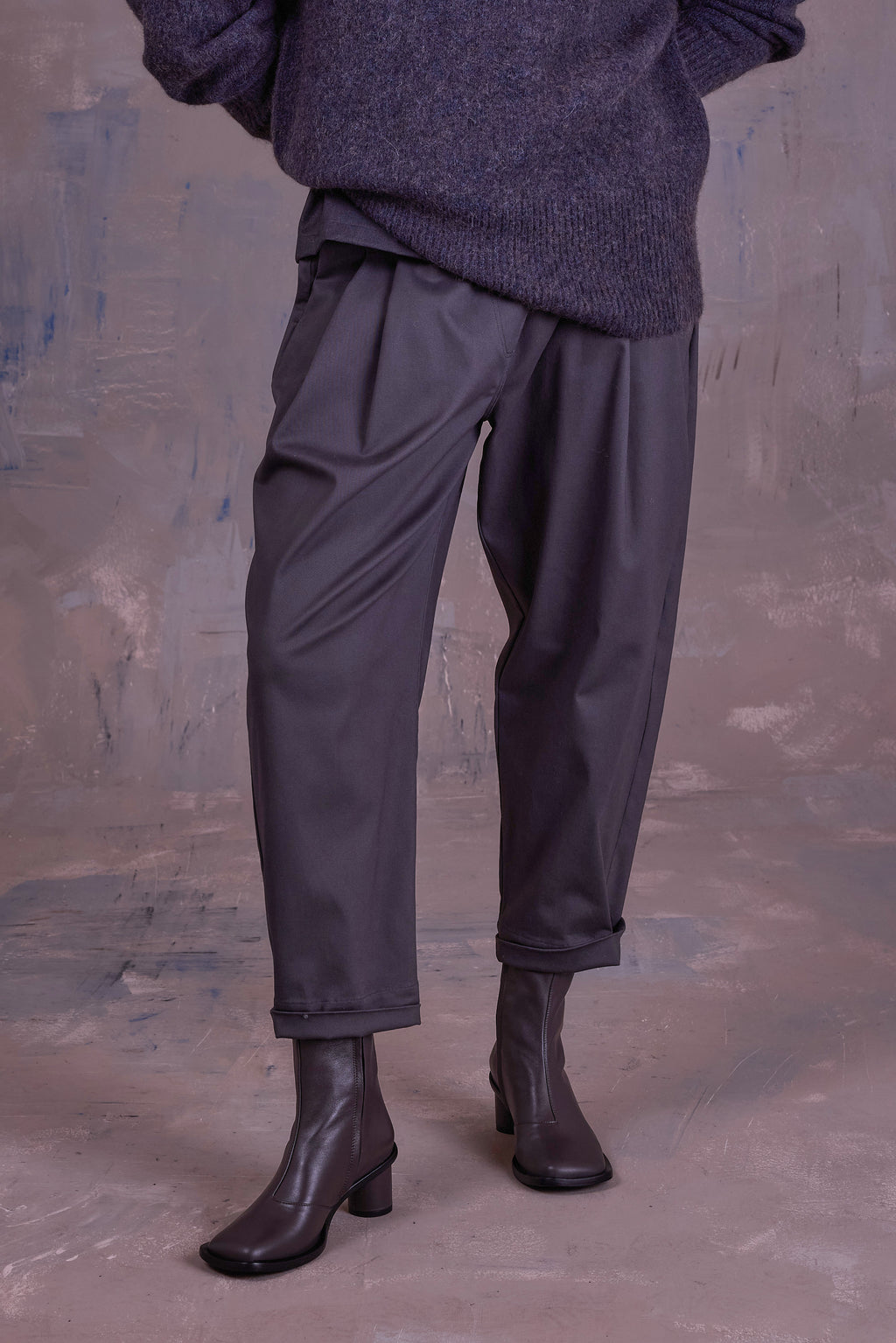 George broek in charcoal