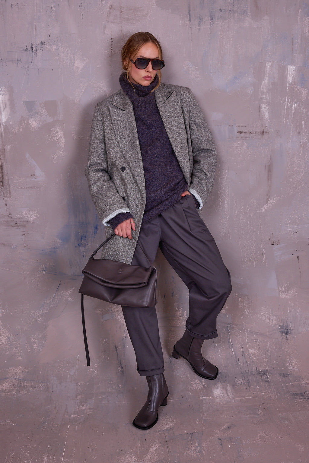 George broek in charcoal