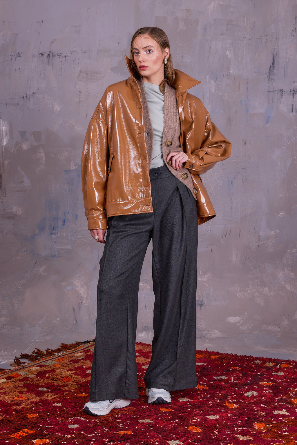 Cezar trousers in forest blend