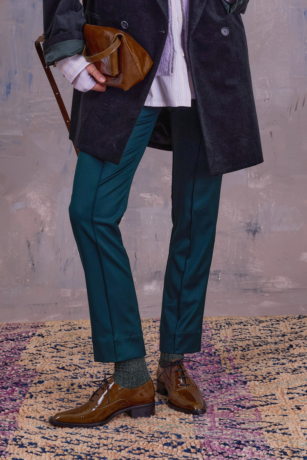 Emiel trousers in pine