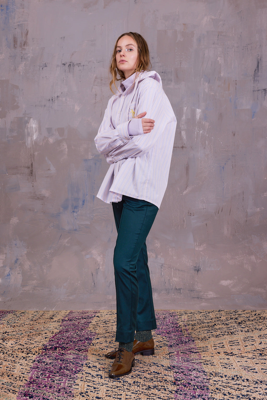 Emiel trousers in pine