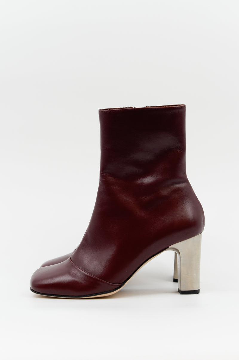 Eames bottine en bordeaux