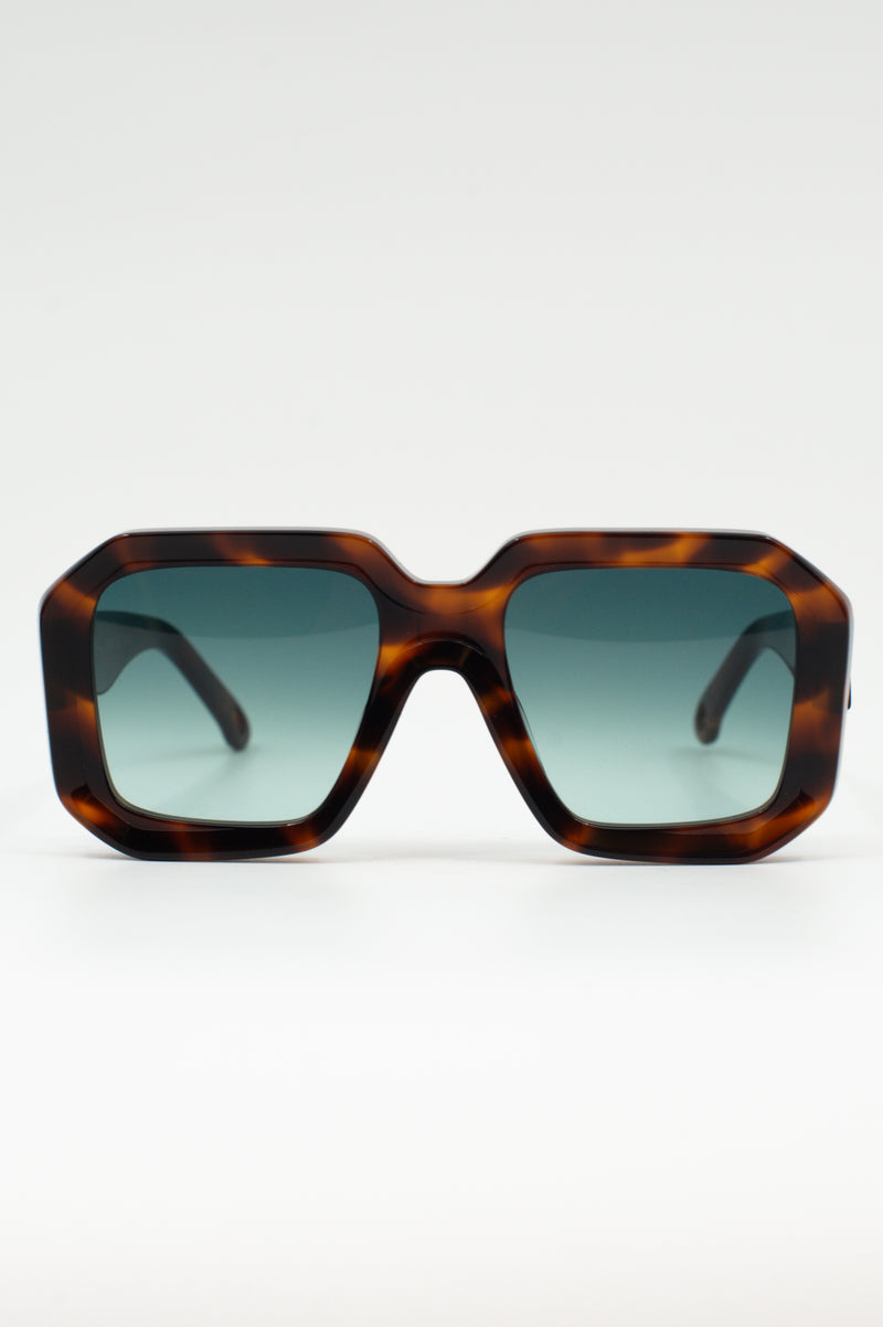 Onassis Sonnenbrille Schildpatt / Flasche