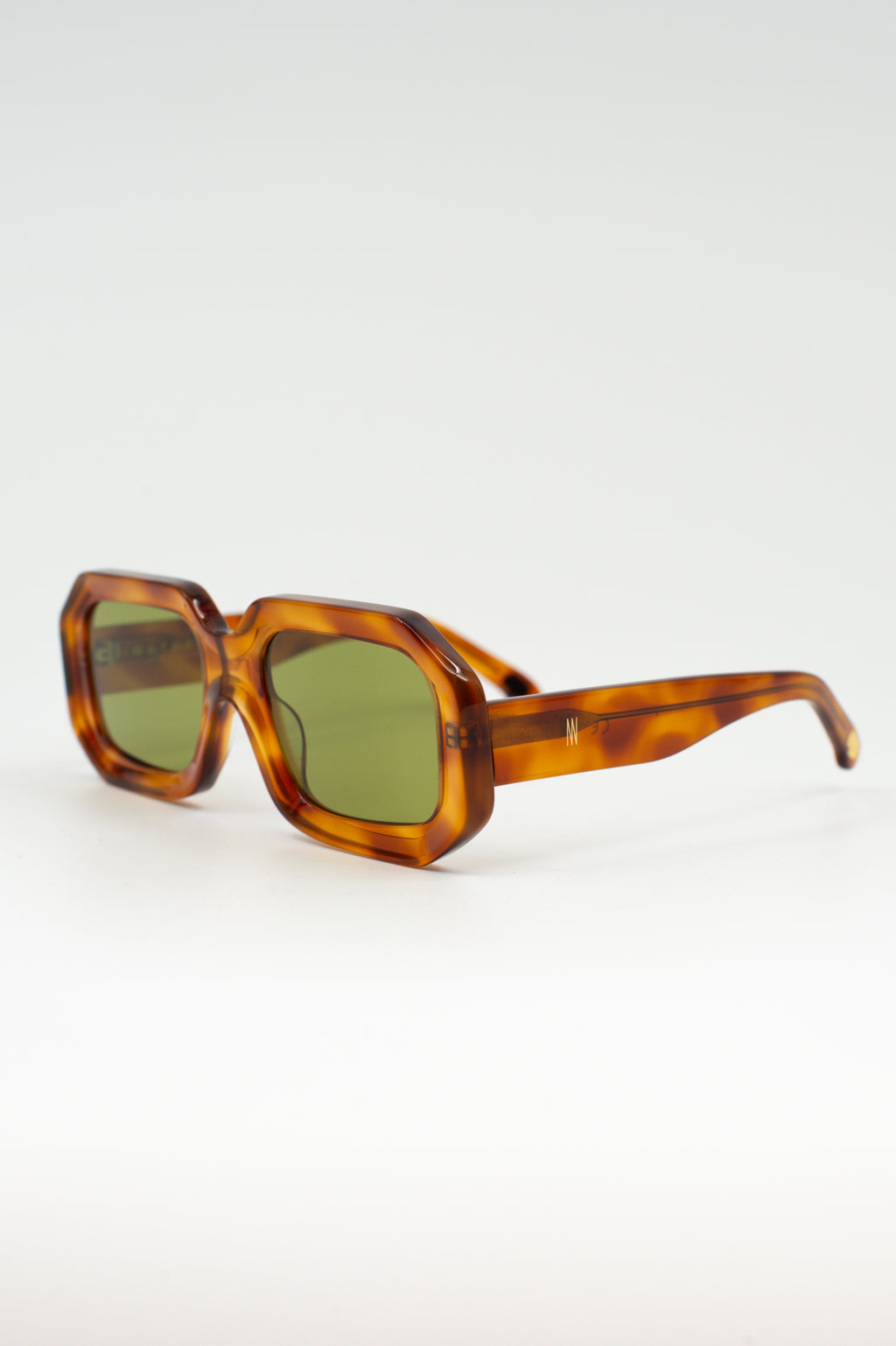Jackie zonnebril in light tortoise /olive