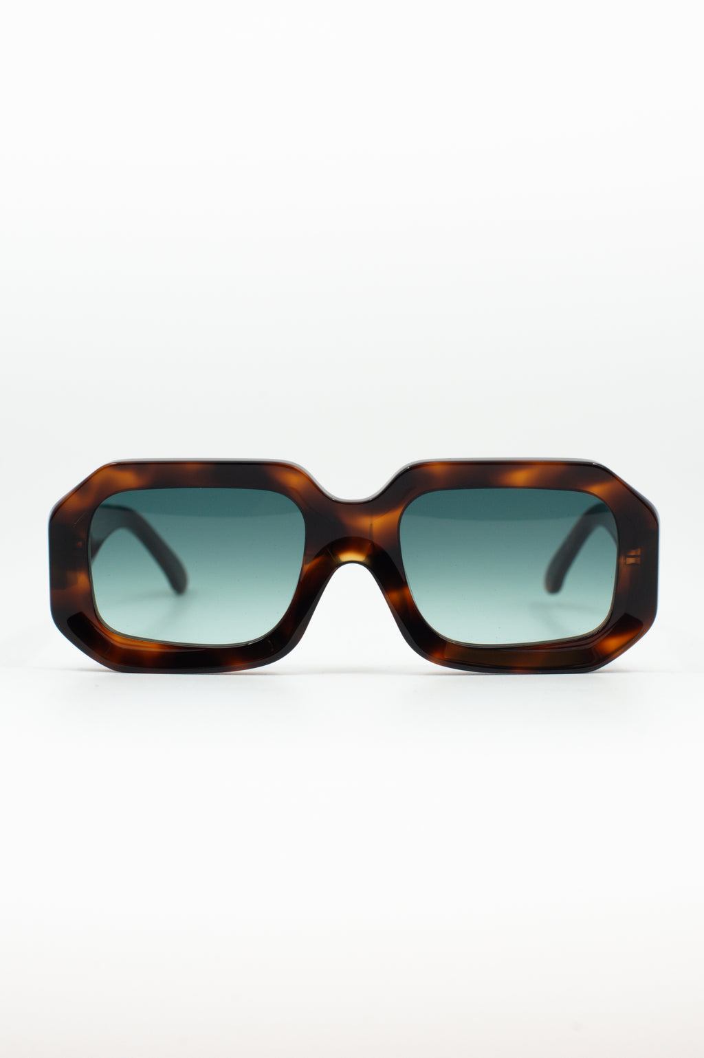 Jackie lunettes de soleil en tortue / bleu