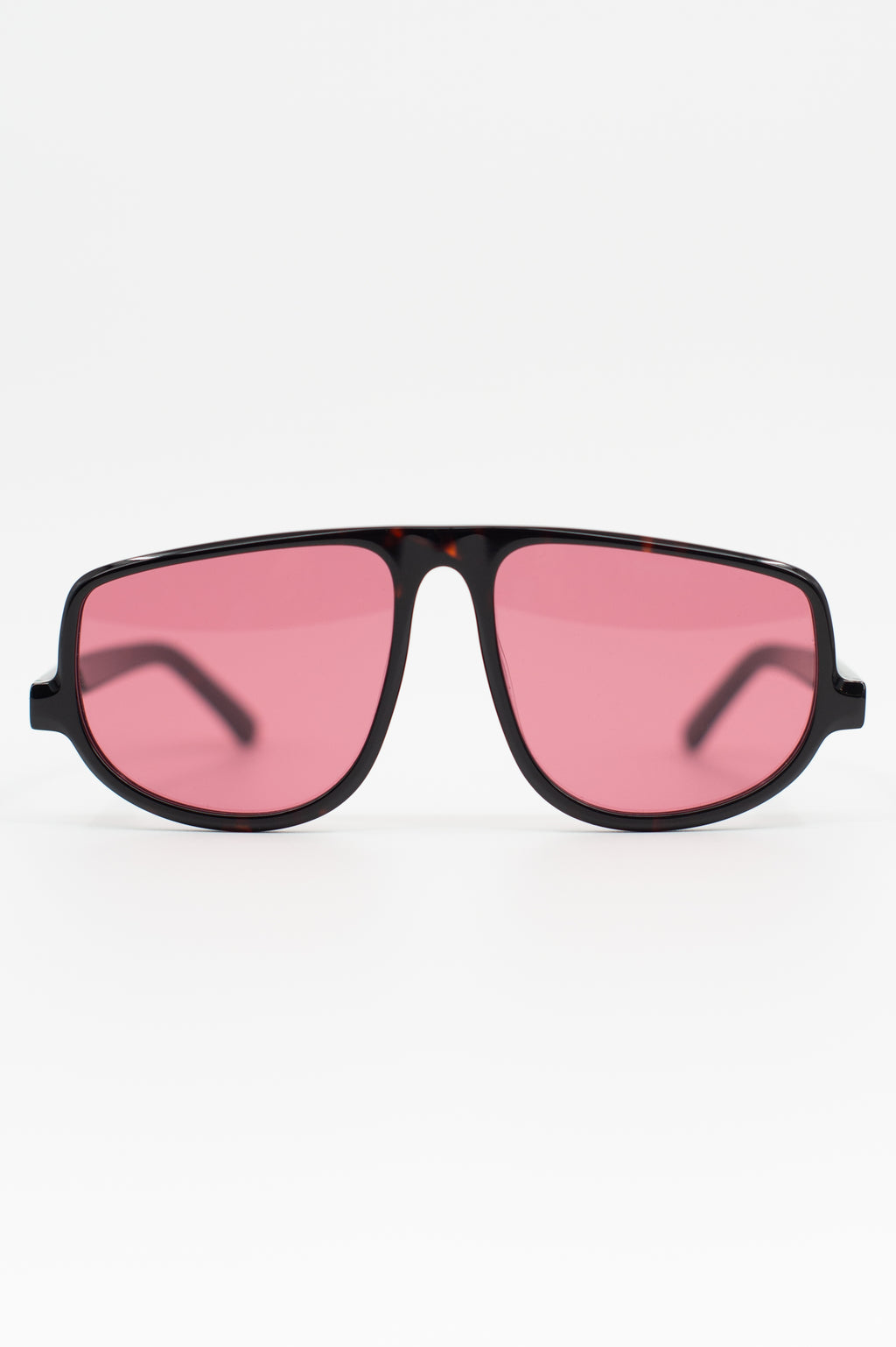 Felice zonnebril in dark tortoise / cherry