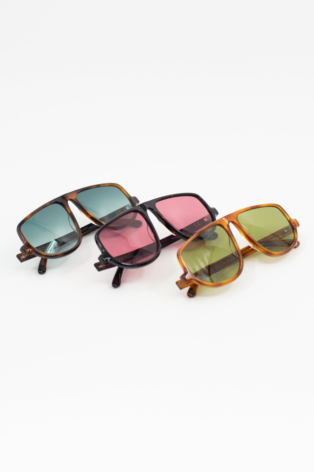 Felice zonnebril in tortoise / blue