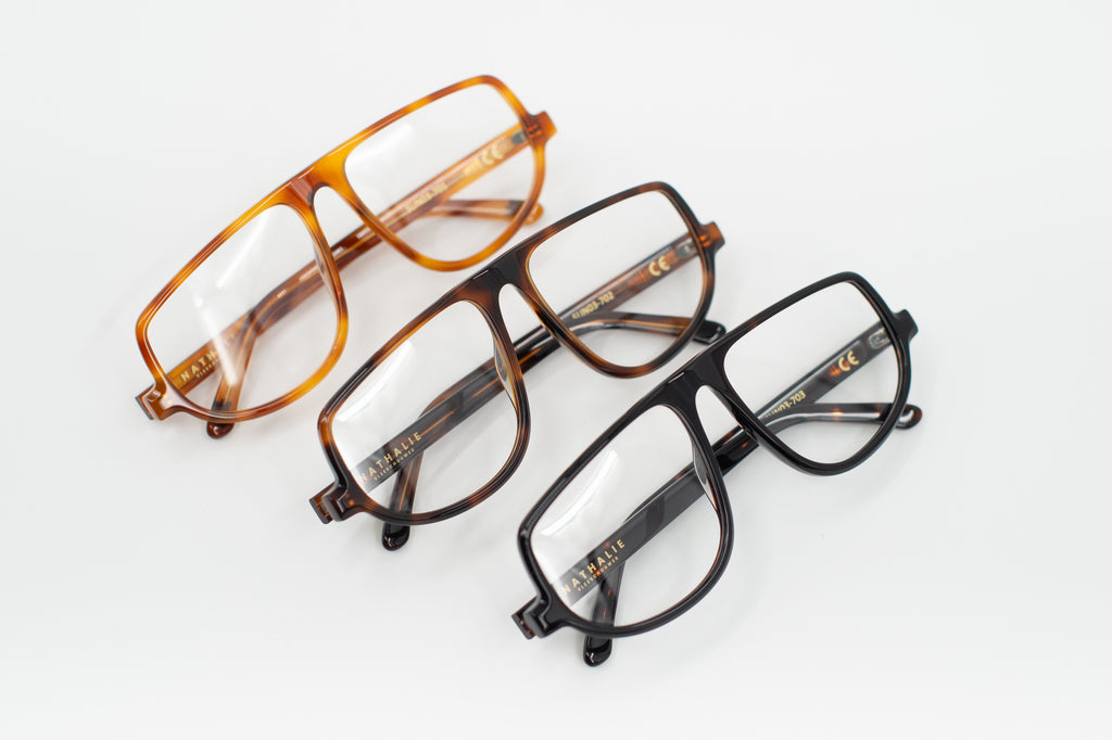 Felice bril in tortoise / clear
