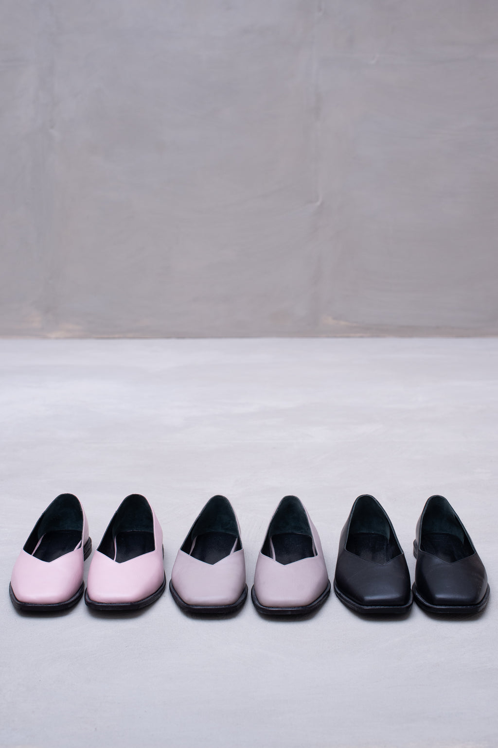 Faiza zwarte ballerina