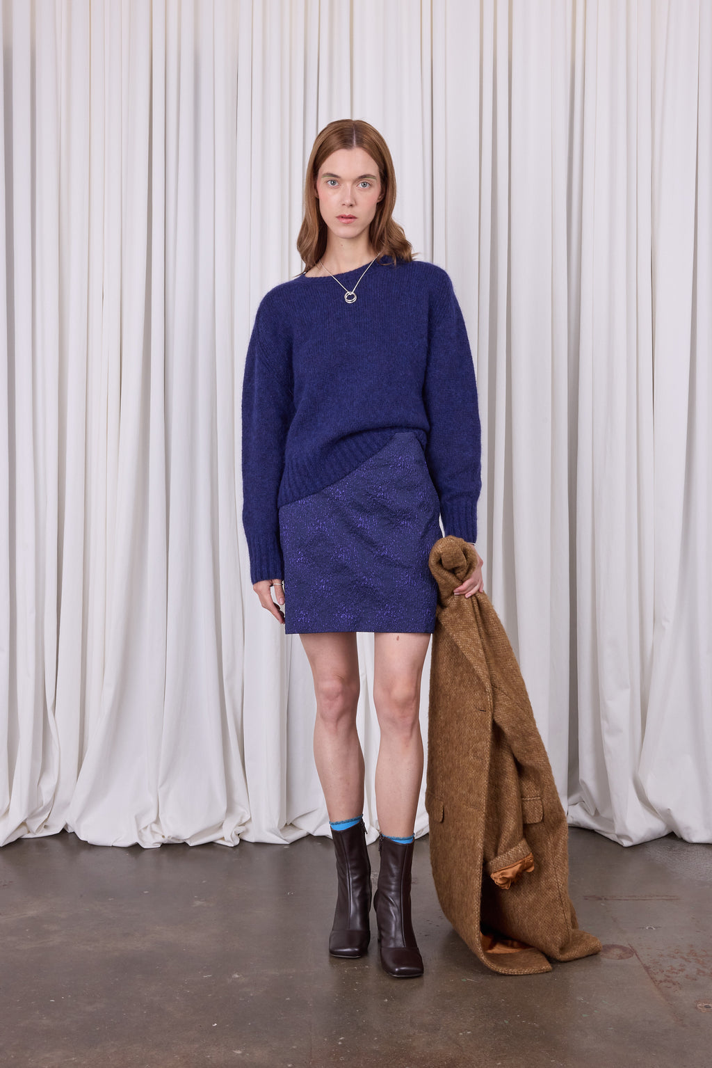 Asmara Indigo Alpaka Pullover