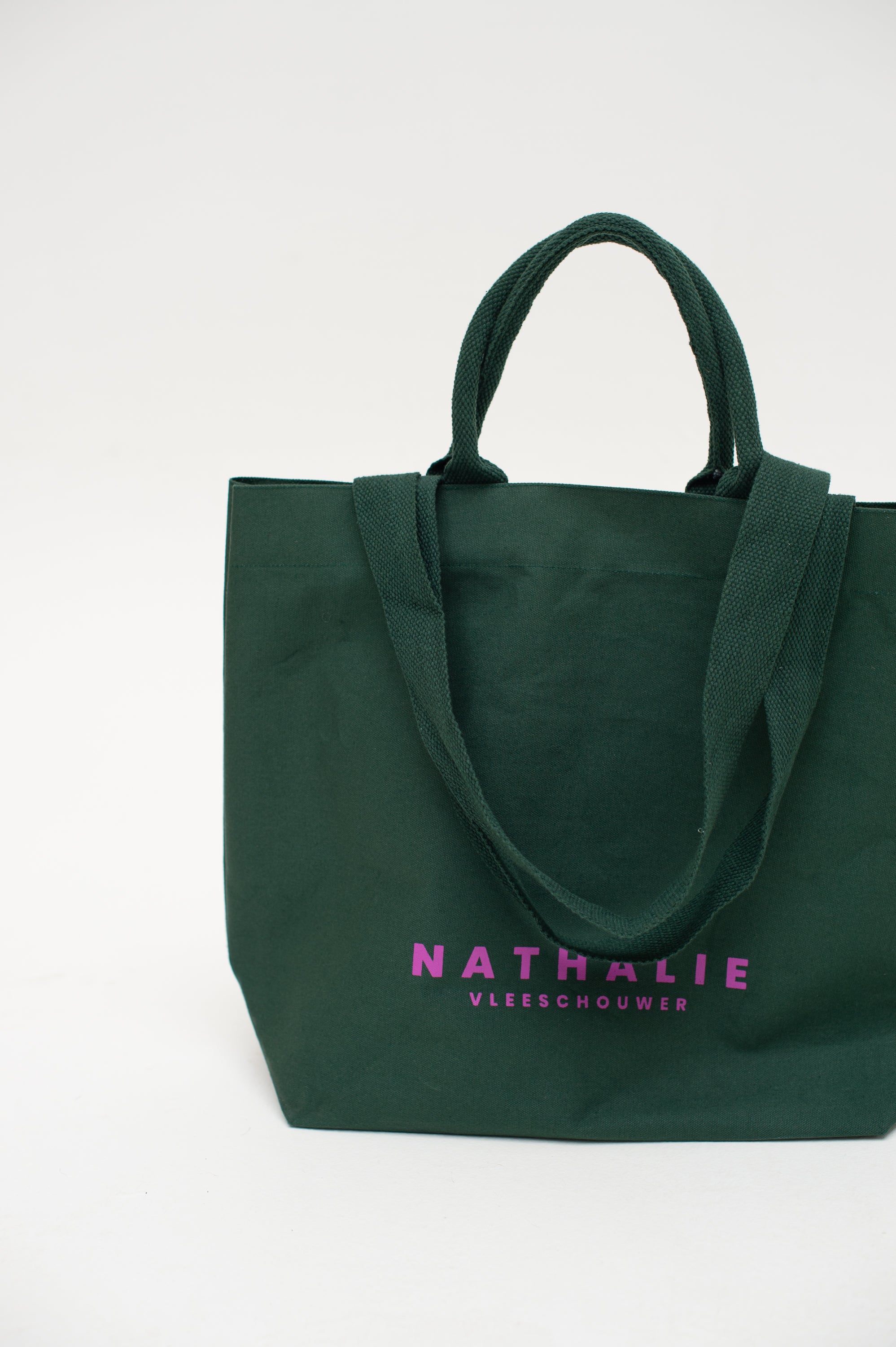 XL-Shopper in Flaschengrün