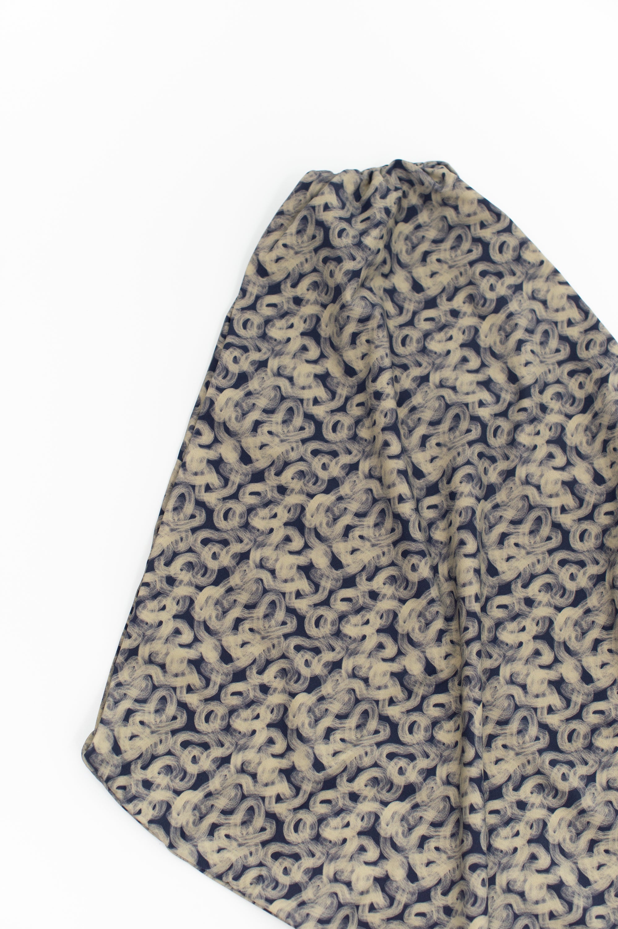 Asymmetrical swimsuit Small Medusa Swirls