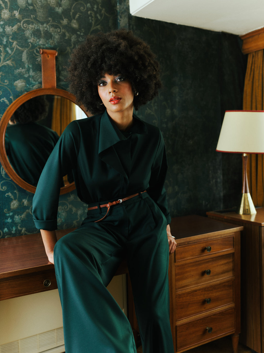Edward pine trousers