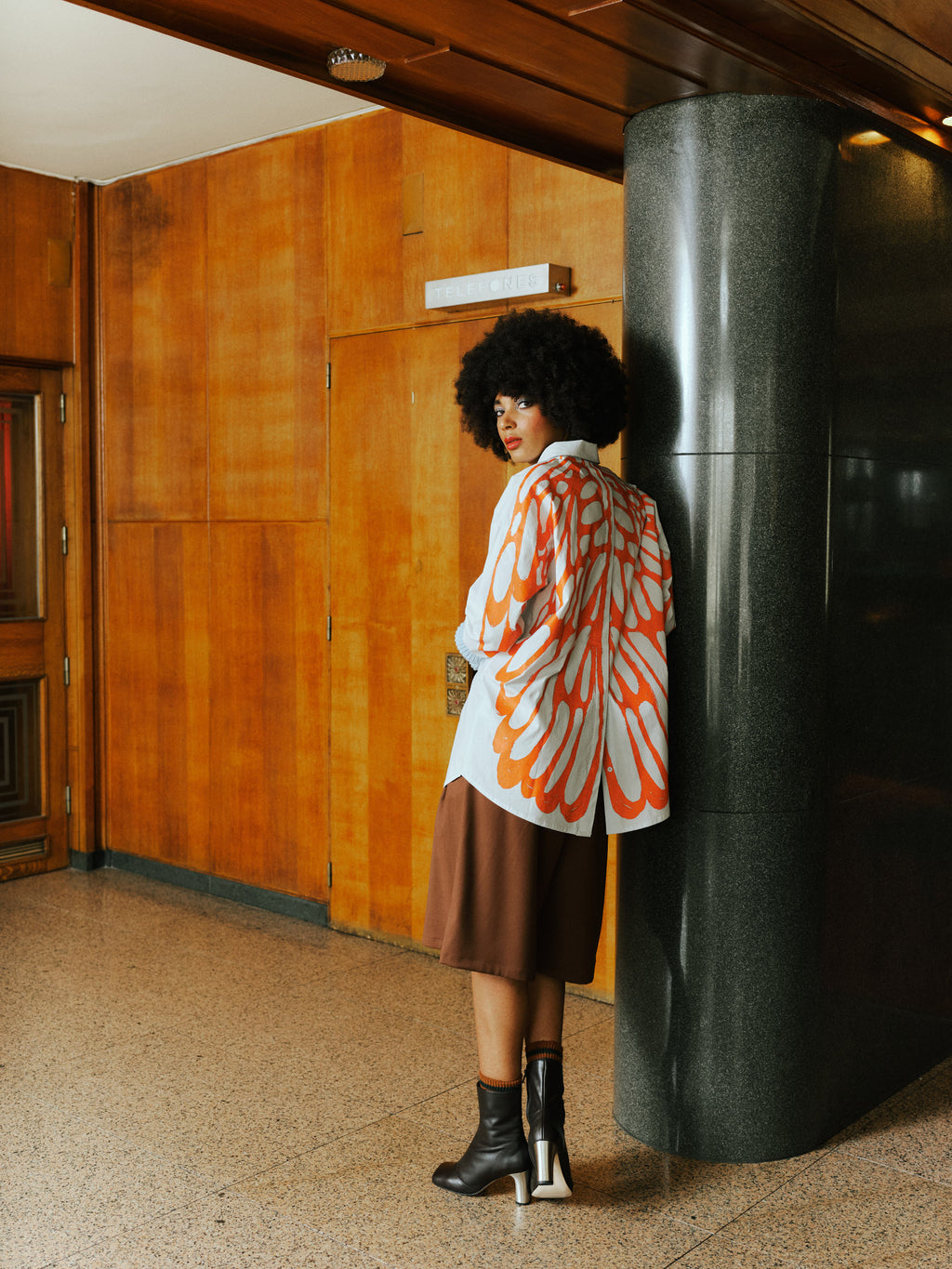 Eddie – Kokosnussbraune Bermudashorts