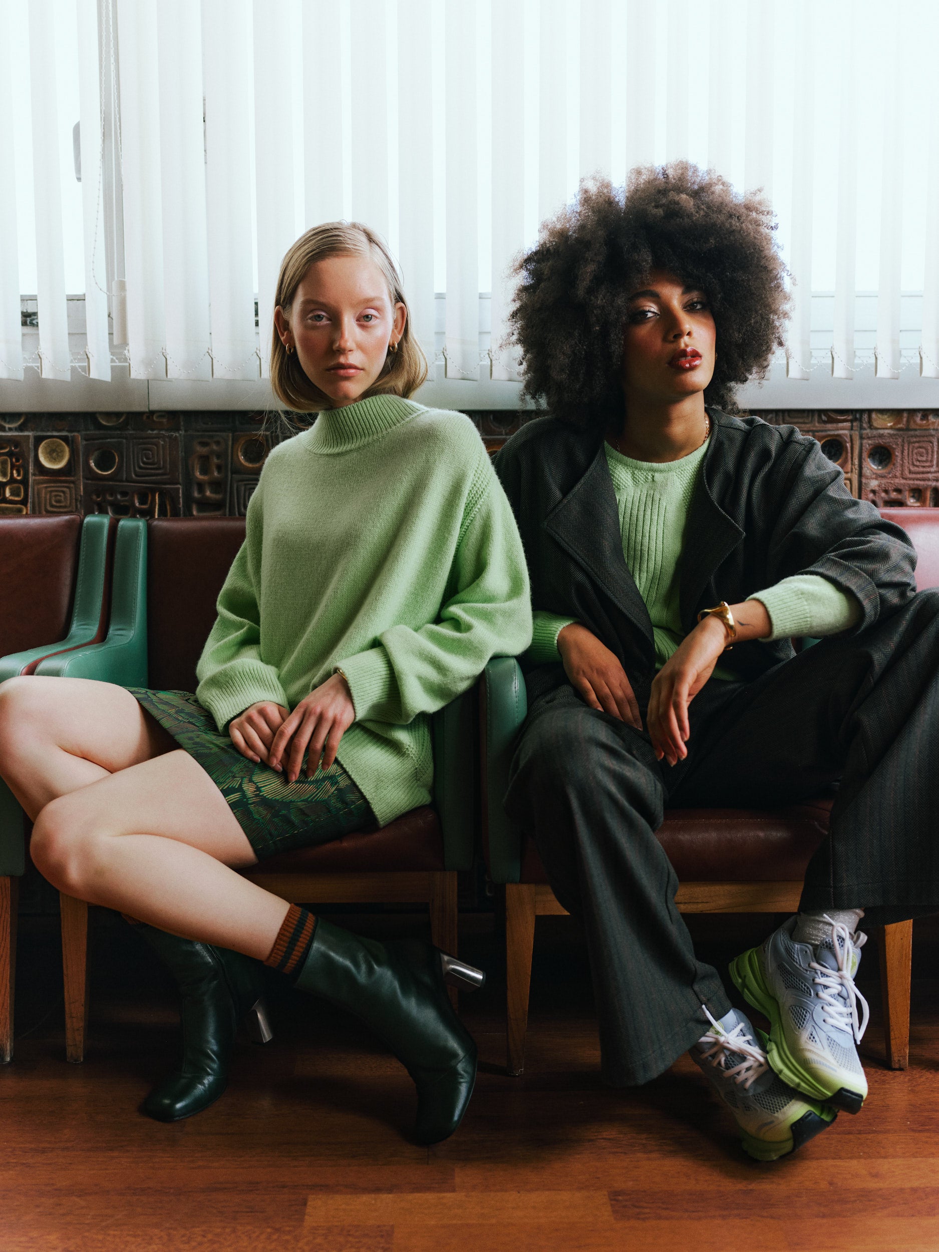 Eames-Stiefel in Sacramento-Grün