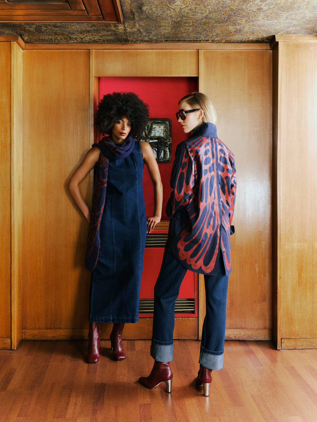 Robe en denim longue Emilou